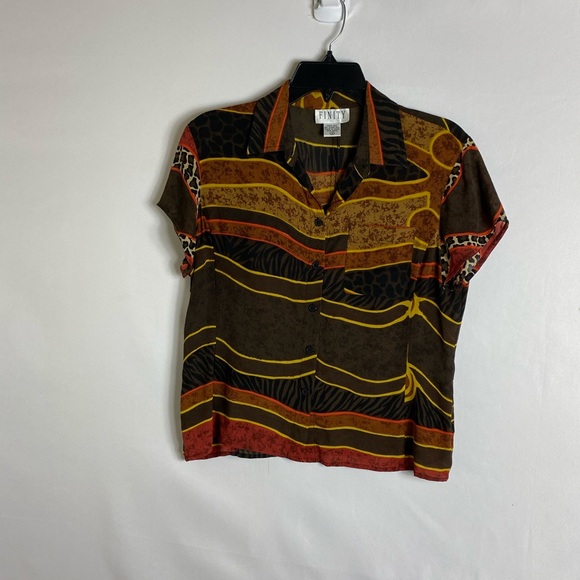 Finity blouse 100% silk - Picture 1 of 4